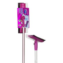 Ablaklehúzó gumis-szivacsos teleszkópos nyéllel 135 cm Parex Ablak és padlótisztító eszközök Parex
