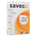 Másolópapír A4, 80g, újrahasznosított ISO 70 fehérségű Saveco Orange Label 500ív/csomag