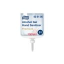 Kézfertőtlenítő gél alkoholos 1 liter Premium S1/S11 Tork_420105 fehér