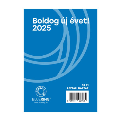 Asztali naptár TA-21 2026. Bluering®