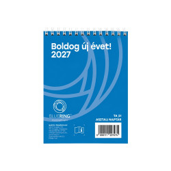 Asztali naptár TA-21 2027. Bluering® Író- irodaszer, papíráru Bluering