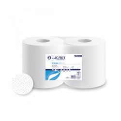 Ipari törlő 2 rétegű tekercses átmérő: 25 cm 100 % cellulóz 675 lap/tek 2 tekercs/karton Strong Lucart 675CF_852343J Iroda üzemeltetés, munkavédelem Lucart