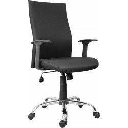 Forgószék Texas fekete kárpittal Iroda üzemeltetés, munkavédelem Antares