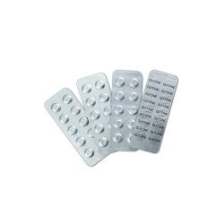Indikátor tabletta klórdioxid méréséhez 10 tabletta/levél FotoLovib Glycine Dinax Iroda üzemeltetés, munkavédelem Dinax