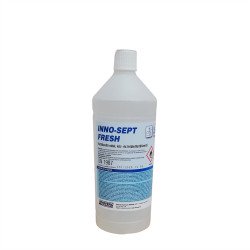 Kéz- és felületfertőtlenítő oldat kupakkal 1 liter Inno-Sept Fresh Iroda üzemeltetés, munkavédelem Innoveng