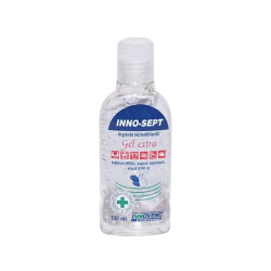 Kéz- és bőrfertőtlenítő gél kupakkal 100 ml INNO SEPT GÉL EXTRA Iroda üzemeltetés, munkavédelem Innoveng
