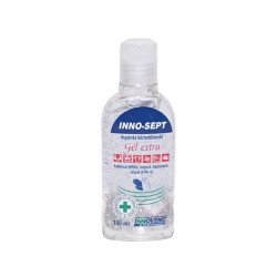 Kéz- és bőrfertőtlenítő gél kupakkal 100 ml INNO SEPT GÉL EXTRA Iroda üzemeltetés, munkavédelem Innoveng