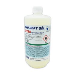 Kéz- és bőrfertőtlenítő gél kupakkal 1 liter INNO SEPT GÉL EXTRA Iroda üzemeltetés, munkavédelem Innoveng