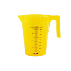 Mérőedény műanyag mércés 500 ml skálázott sárga Iroda üzemeltetés, munkavédelem Egyéb