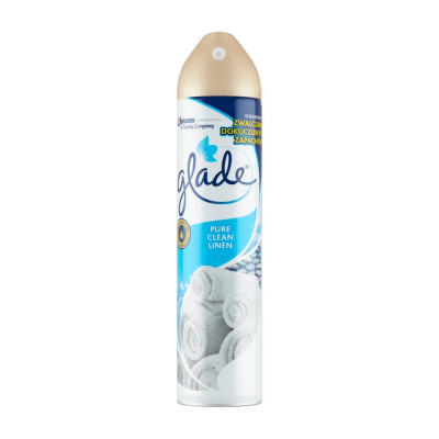 Légfrissítő aerosol 300 ml Glade® Pure Clean Linen Friss szellő