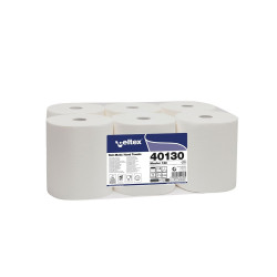 Kéztörlő 2 rétegű tekercses átmérő: 19 cm 100% cellulóz 6 tekercs/karton Celtex_40130 hófehér Iroda üzemeltetés, munkavédelem Celtex