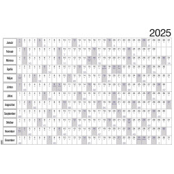 Plakátnaptár 2 oldalas éves tervezővel 980x680mm, Realsystem 2026. Író- irodaszer, papíráru Realsystem