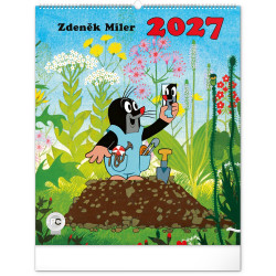 Falinaptár képes  480×560mm The Little Mole  Realsystem 2027.