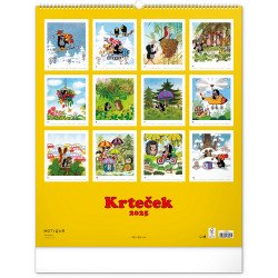 Falinaptár képes  480×560mm The Little Mole  Realsystem 2026. Író- irodaszer, papíráru Realsystem