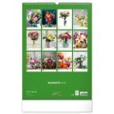 Falinaptár képes  330×460mm Bouquets  Realsystem 2026.