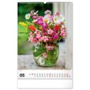 Falinaptár képes  330×460mm Bouquets  Realsystem 2027.