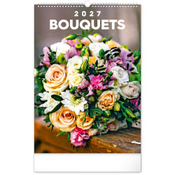 Falinaptár képes  330×460mm Bouquets  Realsystem 2027.