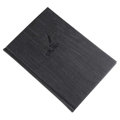 Vendégkönyv napló A/4 fehér lapokkal grafit Realsystem Vendégkönyv napló A/4 fehér lapokkal grafit Realsystem