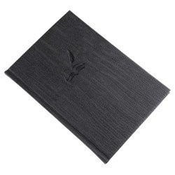 Vendégkönyv napló A/4 fehér lapokkal grafit Realsystem Író- irodaszer, papíráru Realsystem