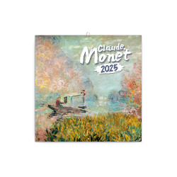 Falinaptár képes lemeznaptár 300x300mm, Claude Monet Realsystem 2026. Író- irodaszer, papíráru Realsystem