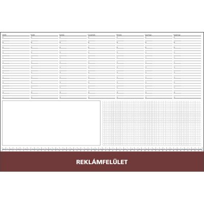 Asztali könyöklő fehér lapokkal bordó műbőrcsíkkal 570 x 390 mm  Realsystem 2026. Asztali könyöklő fehér lapokkal bordó műbőrcsíkkal 570 x 390 mm  Realsystem 2026.
