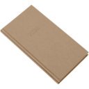 Zsebnaptár álló Standard, fehér lapokkal drapp Realsystem 2026.