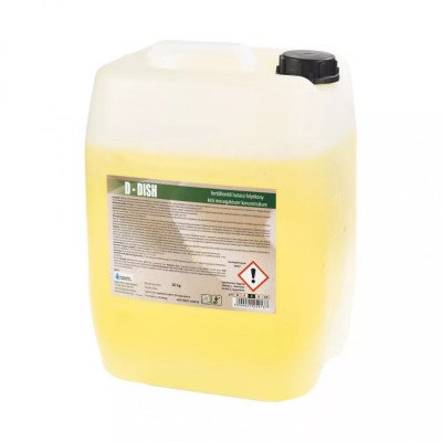 Mosogatószer 20 kg kézi fertőtlenítő hatással D-Dish Mosogatószer 20 kg kézi fertőtlenítő hatással D-Dish