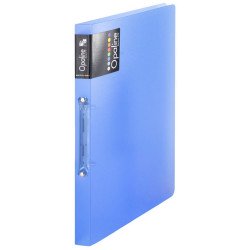 Gyűrűskönyv A4, 2 gyűrűs 2cm gerinc PP, Karton P+P Opaline kék Író- irodaszer, papíráru Karton