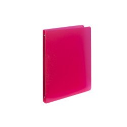 Gyűrűskönyv A4, 4 gyűrűs 2cm gerinc PP, Karton P+P Opaline piros Író- irodaszer, papíráru Karton