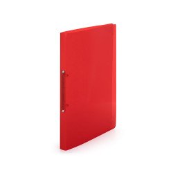 Gyűrűskönyv A4, 2 gyűrűs 2cm gerinc áttetsző PP, Karton P+P Lines piros Író- irodaszer, papíráru Karton