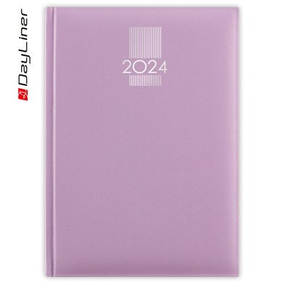 Határidőnapló MyPastel A5 heti krémszínű lapokkal Lila Dayliner 2024. Határidőnapló MyPastel A5 heti krémszínű lapokkal Lila Dayliner 2024.