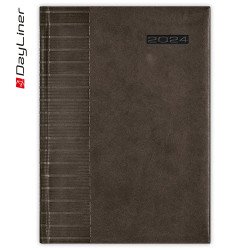 Határidőnapló Tucson B5 heti fehér lapokkal Fekete Dayliner 2024. Író- irodaszer, papíráru Dayliner