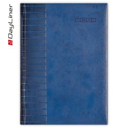 Határidőnapló Tucson B5 heti fehér lapokkal Kék Dayliner 2024. Író- irodaszer, papíráru Dayliner