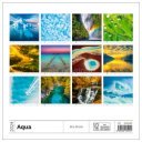Falinaptár képes 340 × 325 mm Aqua Dayliner 2024.