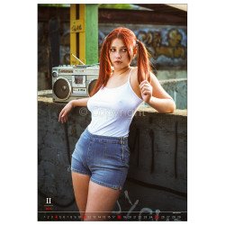 Falinaptár képes 340 × 485 mm Charm of the Moments Dayliner 2024. Író- irodaszer, papíráru Dayliner