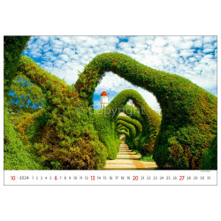 Falinaptár képes 450 × 315 mm Gardens Dayliner 2024.