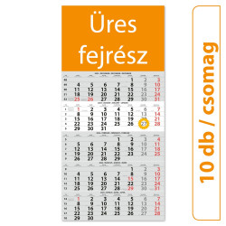 Speditőr naptár3 tömb 5 hónap 300 x 480 mm üres fejrész Dayliner 2024. Író- irodaszer, papíráru Dayliner