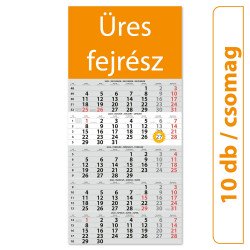 Speditőr naptár3 tömb 5 hónap 300 x 480 mm üres fejrész Dayliner 2024. Író- irodaszer, papíráru Dayliner