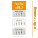 Speditőr naptár3 tömb 3 hónap 330 × 670 mm fejrész nélkül Dayliner 2024.