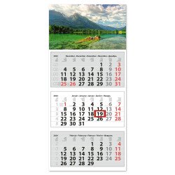 Speditőr naptár3 tömb 3 hónap Medium Classic 350 × 820 mm Hegy Dayliner 2024. Író- irodaszer, papíráru Dayliner