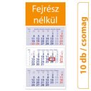 Speditőr naptár3 tömb 3 hónap Medium Club 350 × 550 mm fejrész nélkül Dayliner 2024.