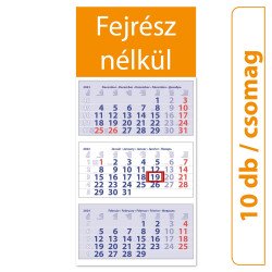 Speditőr naptár3 tömb 3 hónap Medium Club 350 × 550 mm fejrész nélkül Dayliner 2024. Író- irodaszer, papíráru Dayliner