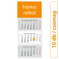 Speditőr naptár3 tömb 3 hónap TRN 350 × 550 mm fejrész nélkül Dayliner 2024.