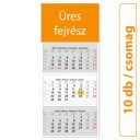 Speditőr naptár4 tömb 3 hónap TRN 350 × 755 mm üres fejrész Dayliner 2024.