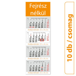 Speditőr naptár 4 tömb 4 hónap Szuper Maxi 350 × 1025 mm Classic fejrész nélkül Dayliner 2024. Író- irodaszer, papíráru Dayliner