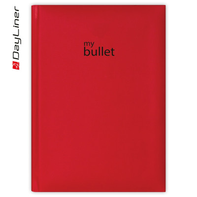 Notesz Pannon A5 fehér lapokkal bullet piros Dayliner Notesz Pannon A5 fehér lapokkal bullet piros Dayliner