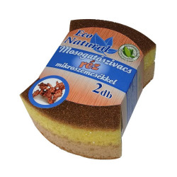 Kókuszszivacs réz szemcsékkel 2 db/csomag Cleanne Eco Natural Iroda üzemeltetés, munkavédelem Cleanne