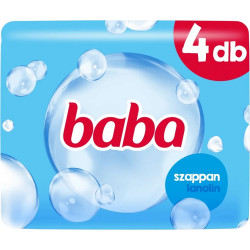 Szappan lanolinos 4 x 90 g Baba Iroda üzemeltetés, munkavédelem Baba