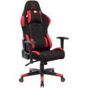 Forgószék , gamer DAKAR fekete/piros, görgő, design