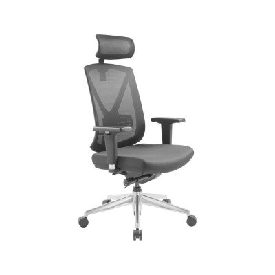 Forgószék MIRO extra fekete/mesh,  fejtámla 2D,fekete Forgószék MIRO extra fekete/mesh,  fejtámla 2D,fekete